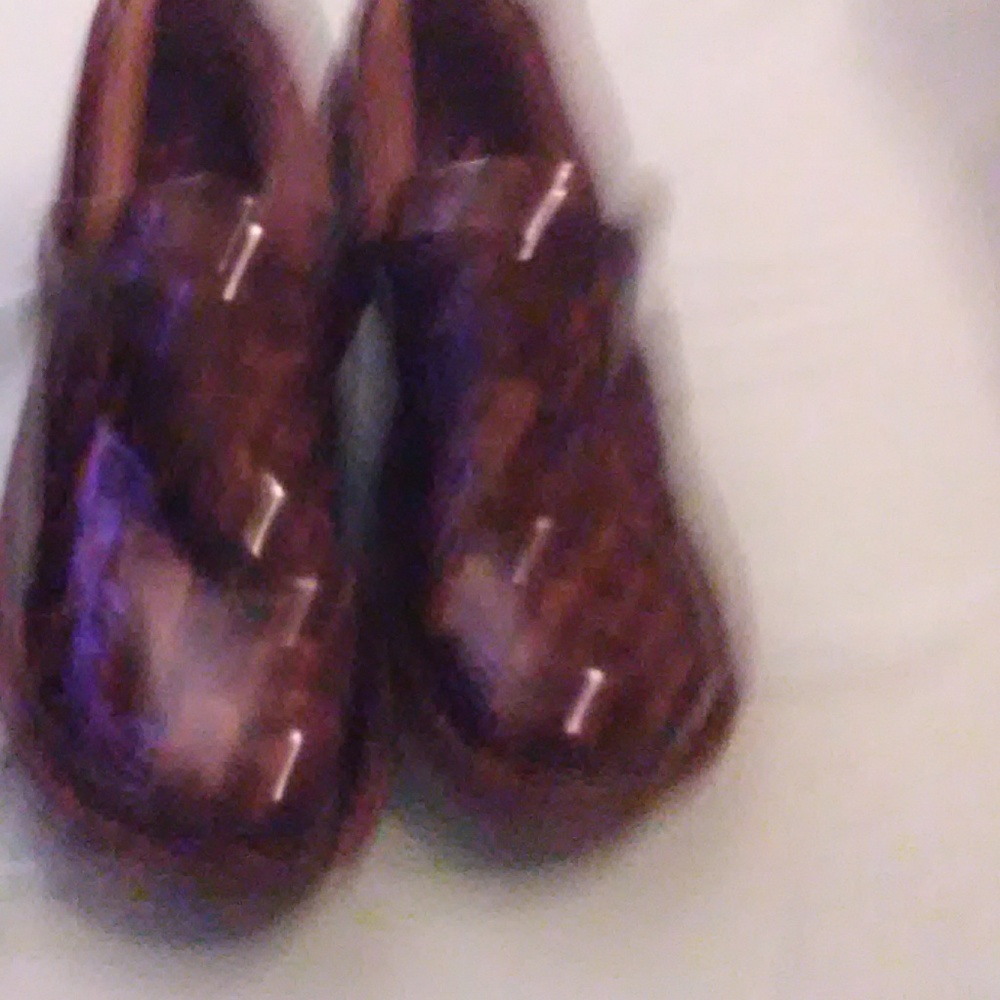 Lepord print shoes size 10